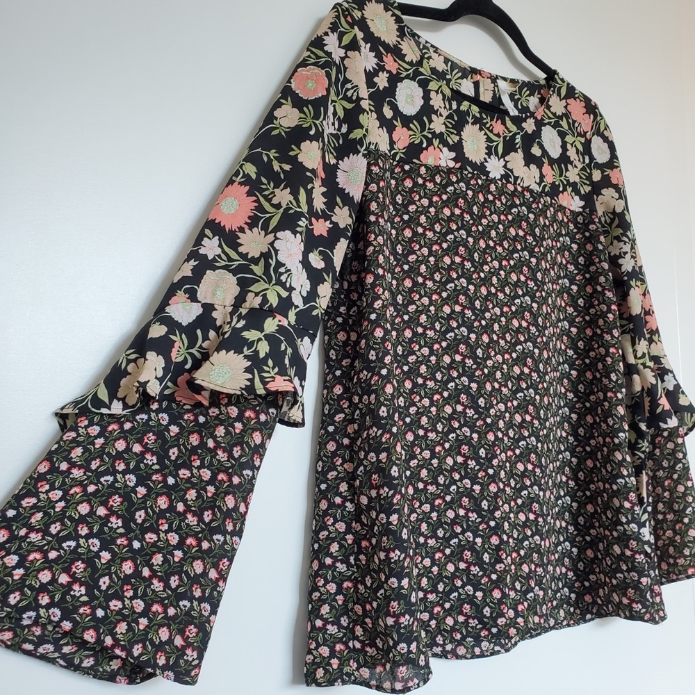 Floral Long Sleeve Blouse